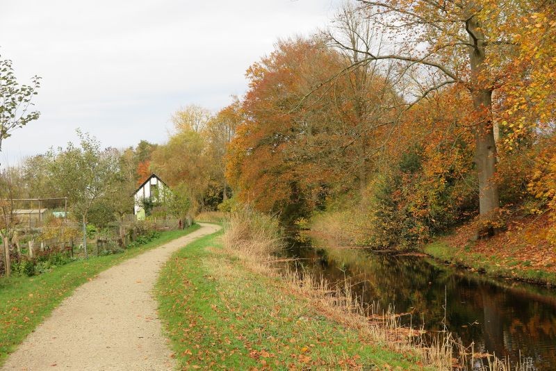 Wandelpad 't Gallee bij Prins Bernardlaan